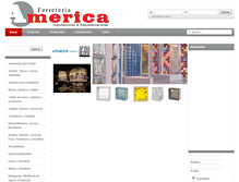 Tablet Screenshot of ferreteriaamerica.com